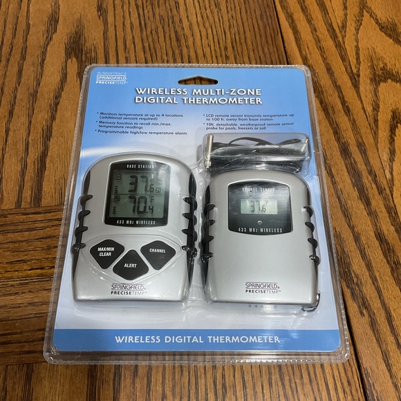 Springfield Wireless Digital Thermometer - Picture 1 of 5